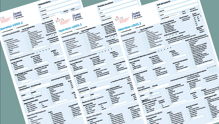 SIRIS Wirbels&auml;ule &ndash; Operationsformular 2026
